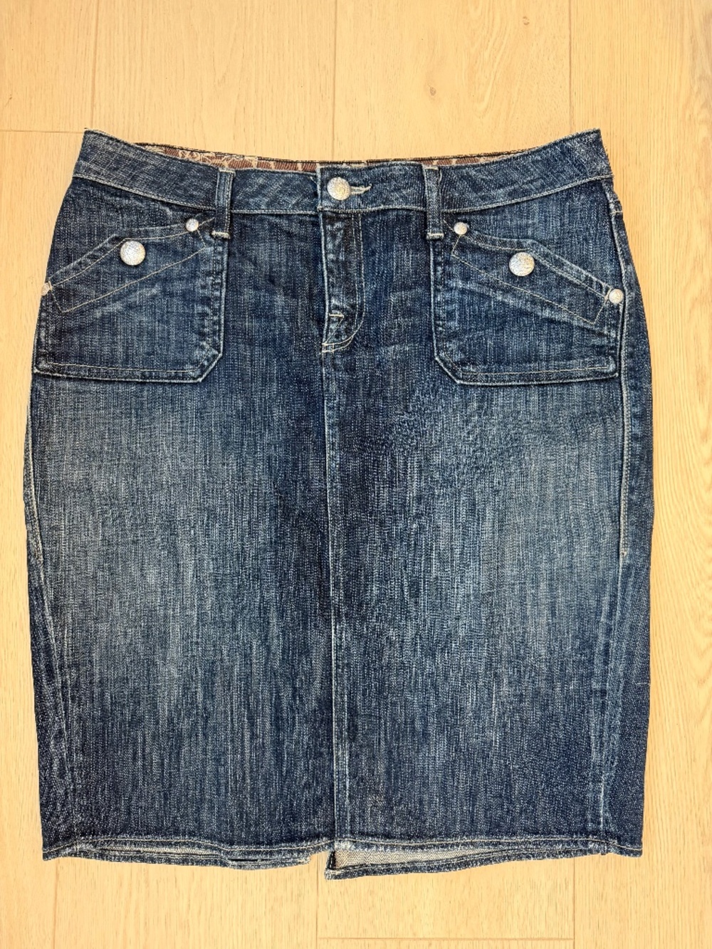 Rock and Republic Jean Skirt